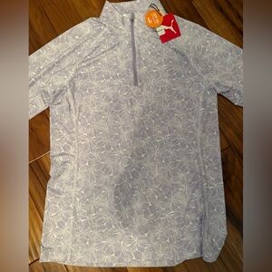 Puma Light Purple Floral Jacket